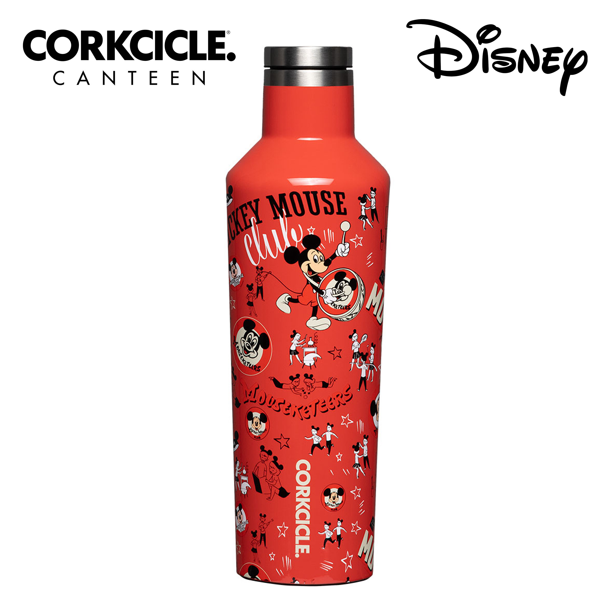 Disney x Corkcicle Limited Edition Mickey Mouse Club Canteen 16oz