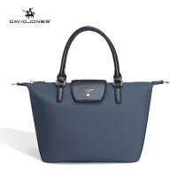 David Jones ปารีสกระเป๋าโท้ทผู้หญิงสะพายข้างของผู้หญิงกระเป๋าหนัง Pu กระเป๋าสตรีขนาดใหญ่
