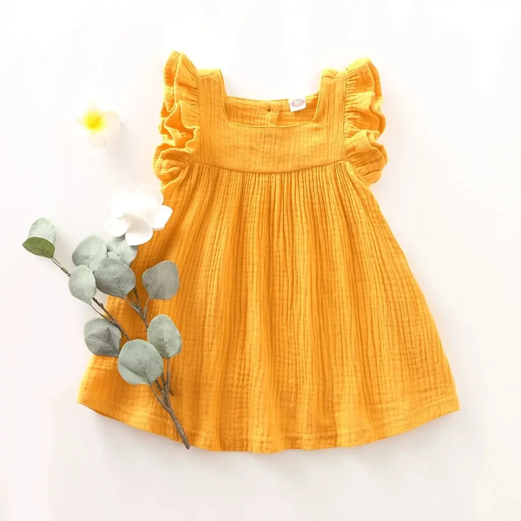 newborn baby girl cotton dresses