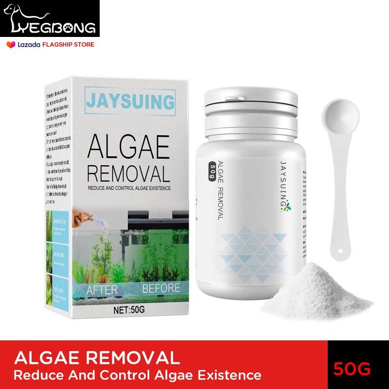 Algaecide 50g Fish Tanks Water Algae Control And Moss Remover Aquarium Cleaning Tools ราคา 89 บาท*ส่งฟรี