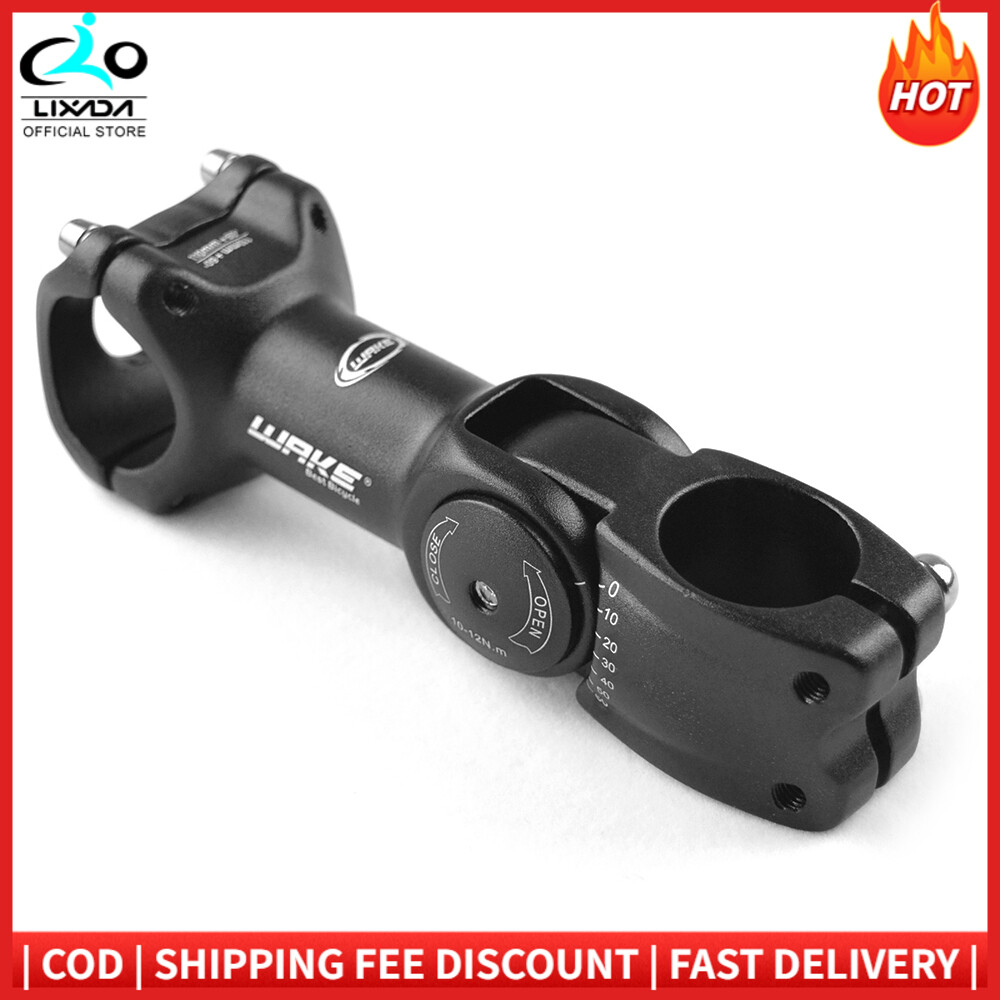 31.8X110Mm 60 Độ Xe Đạp Có Thể Điều Chỉnh Thân Cây Hợp Kim Nhôm Thân Xe Đạp Thể Thao Xe Đạp Leo Núi Tay Cầm Thân Cây LIXADA