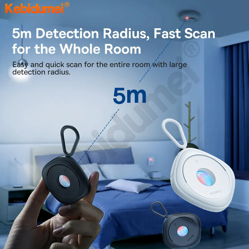 Kebidumei Camera Detector for Hidden Camera Portable Pinhole Hidden Lens