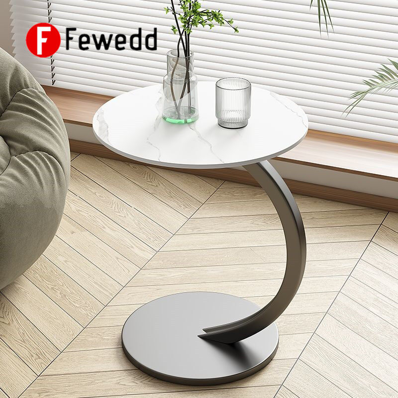 Small End Table,Table End Table for Sofa,Round Coffee Table is Suitable for Living Room and Bedroom
