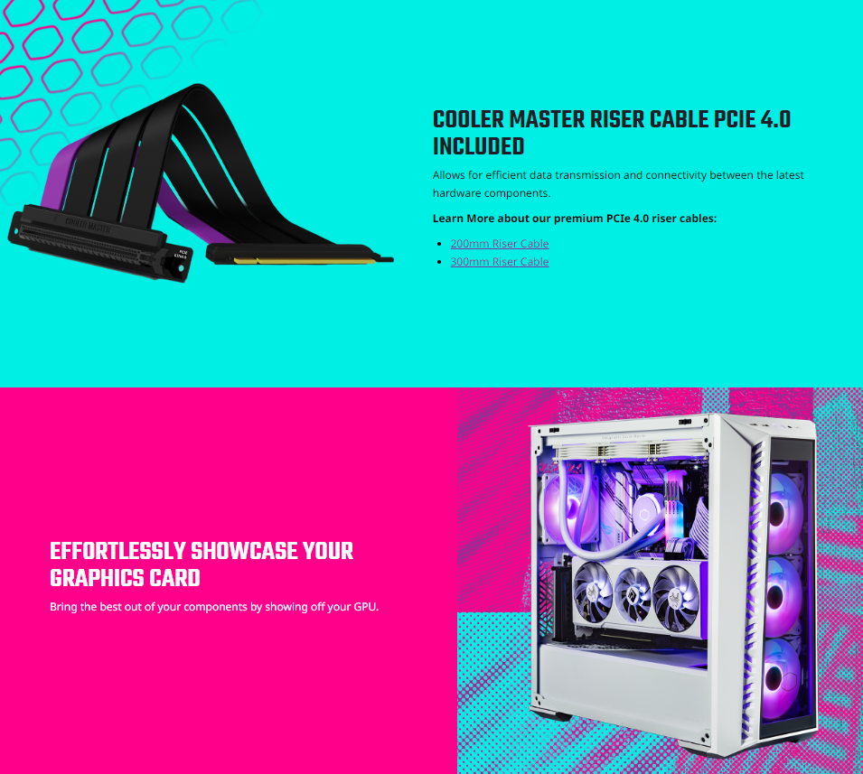 Coiler Graphics Cooler Master Vertical Graphics Card Holder Kit V3 (MCA-U000R-KFVK03 ...