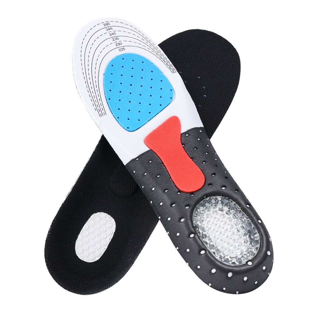 【♡Lovely girls house♡】2021 Fashion Men Women Shoe Insoles Orthopedic Sport Silica Gel Insoles For Running Binnenzool Pantyhose - 3
