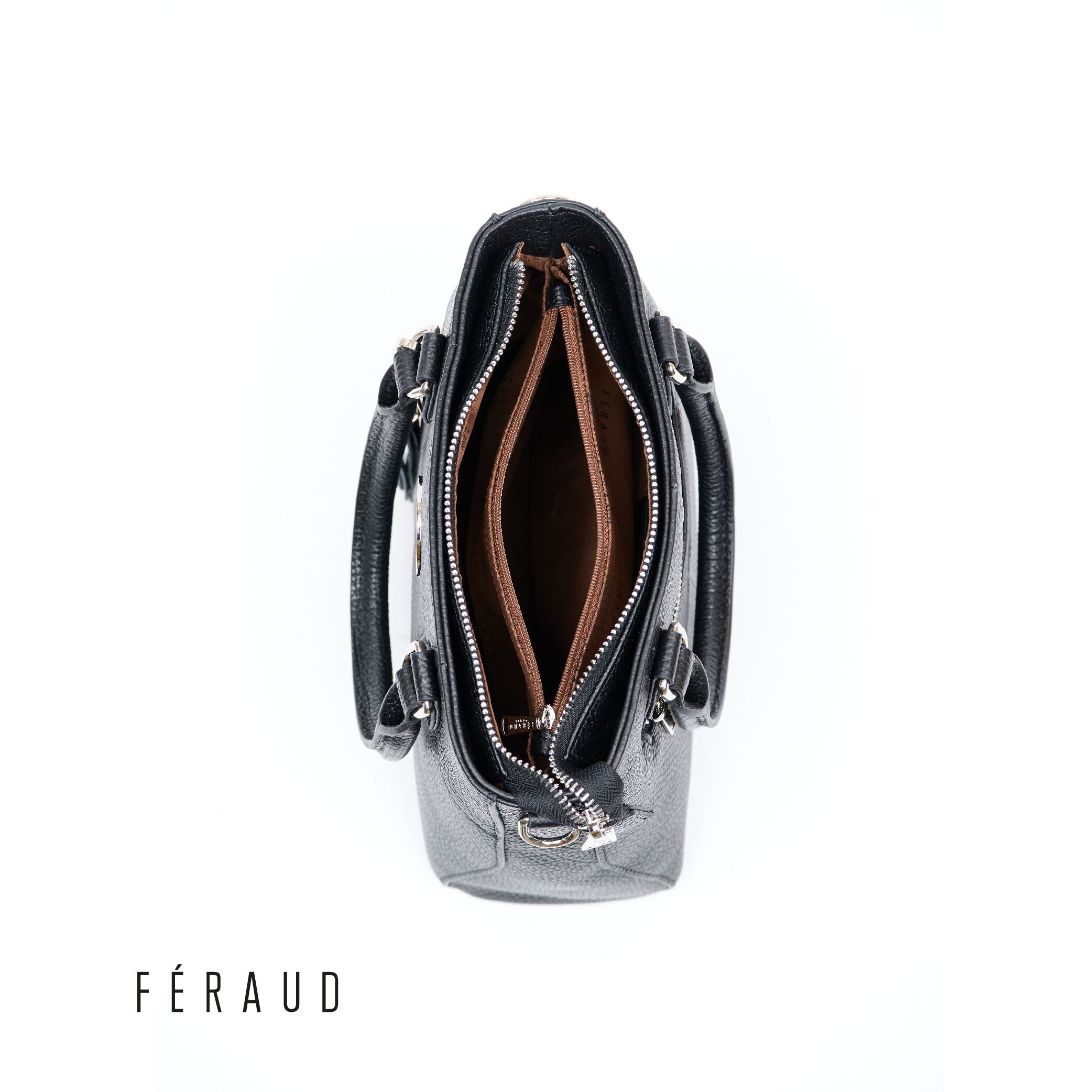 Feraud Women Full Leather Hand Carry Bag - FHB2623LN3NK2