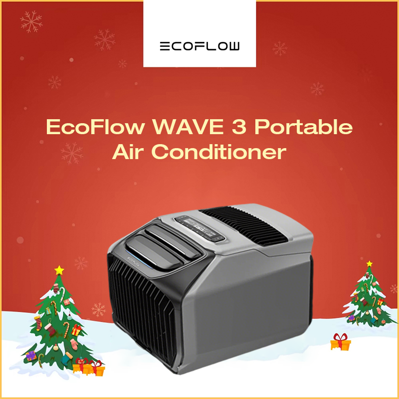 ECOFLOW Wave 3 1800W/6100 BTU Mobile Air Conditioner ราคา 21,417 บาท*ส่งฟรี
