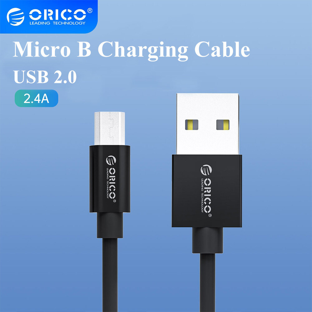 Orico cáp sạc usb dữ liệu micro usb 2.0 cáp sạc cho điện thoại thông minh 30cm * 5-màu đen/trắng cho redmi k20 pro