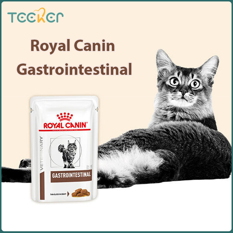 Royal Canin Veterinary Gastrointestinal Thin Slices In Gravy Wet food for cats 85g ราคา 218 บาท*ส่งฟรี