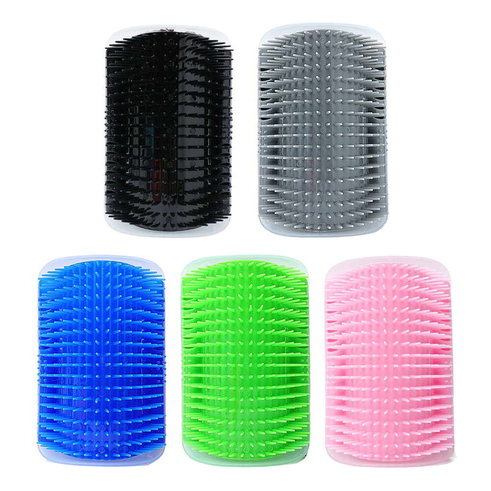 Corner Massage Comb Soft Cat Corner Scraper Self-Grooming Massage Comb Catnip Self-Grooming and Shaving Brush Tool Cleaning Corn ราคา 41 บาท*ส่งฟรี