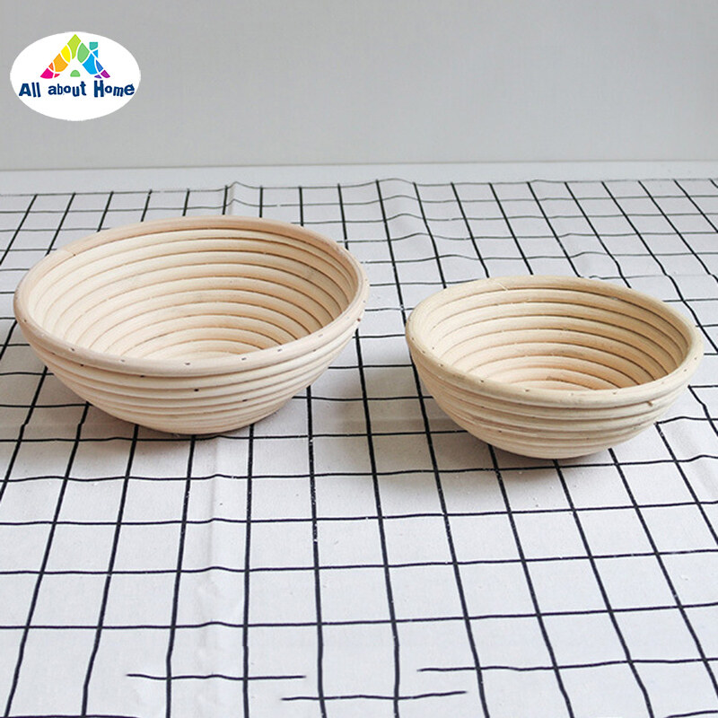 ABH Rổ Banneton Tròn Rổ Mây Ủ Bột Bánh Mì, Để Nướng Tại Nhà