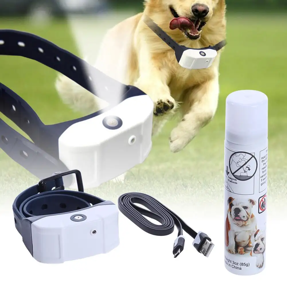 dog barking collar spray
