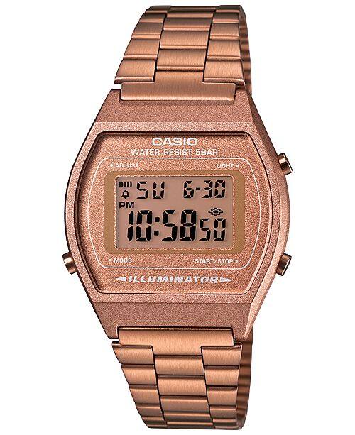 casio gold colour watch