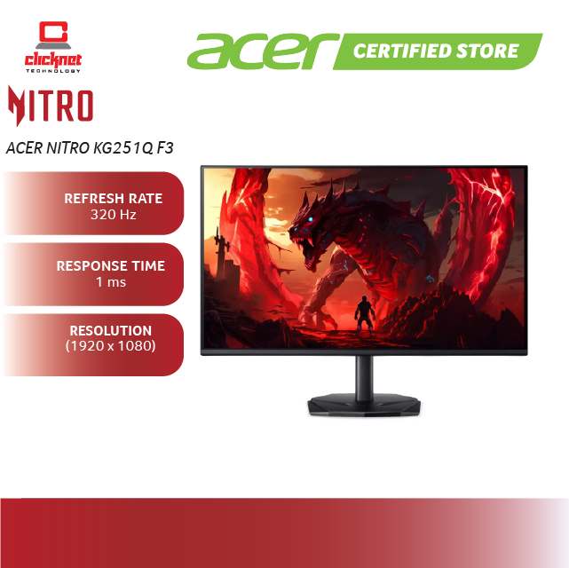 ACER NITRO XZ6 XZ306C XWMIIPPHX 29.5'' WFHD CURVED LED 200Hz
