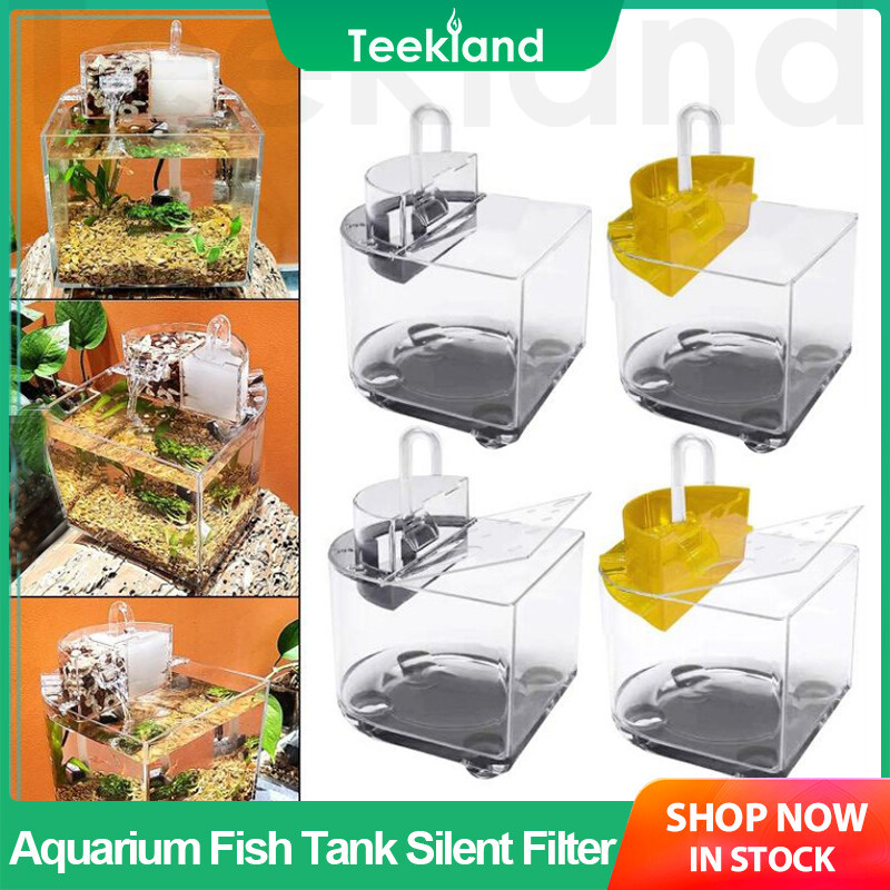 Teekland Desktop Fish Tank Change Water Mini Side Filter Landscaping ราคา 606 บาท*ส่งฟรี