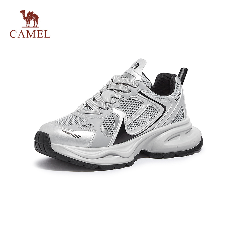 Cameljeans Women's Sneakers Summer New Sports Thick Bottom Casual Shoes for Women ราคา 1,591 บาท*ส่งฟรี