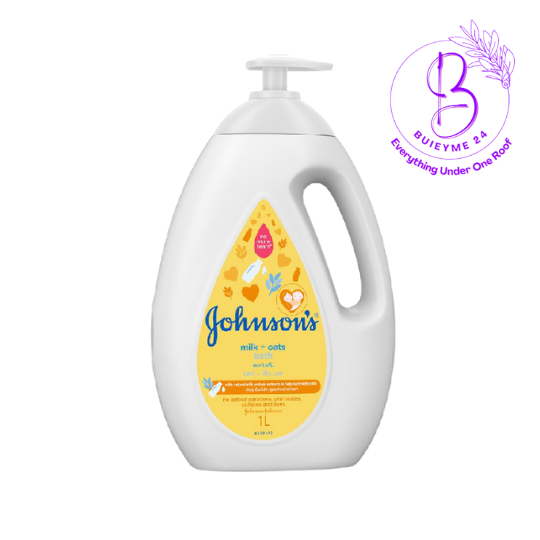 [READY STOCK] Johnsons Baby Bath 1000ml Milk+Oat Harga  79 Ringgit*Penghantaran Percuma