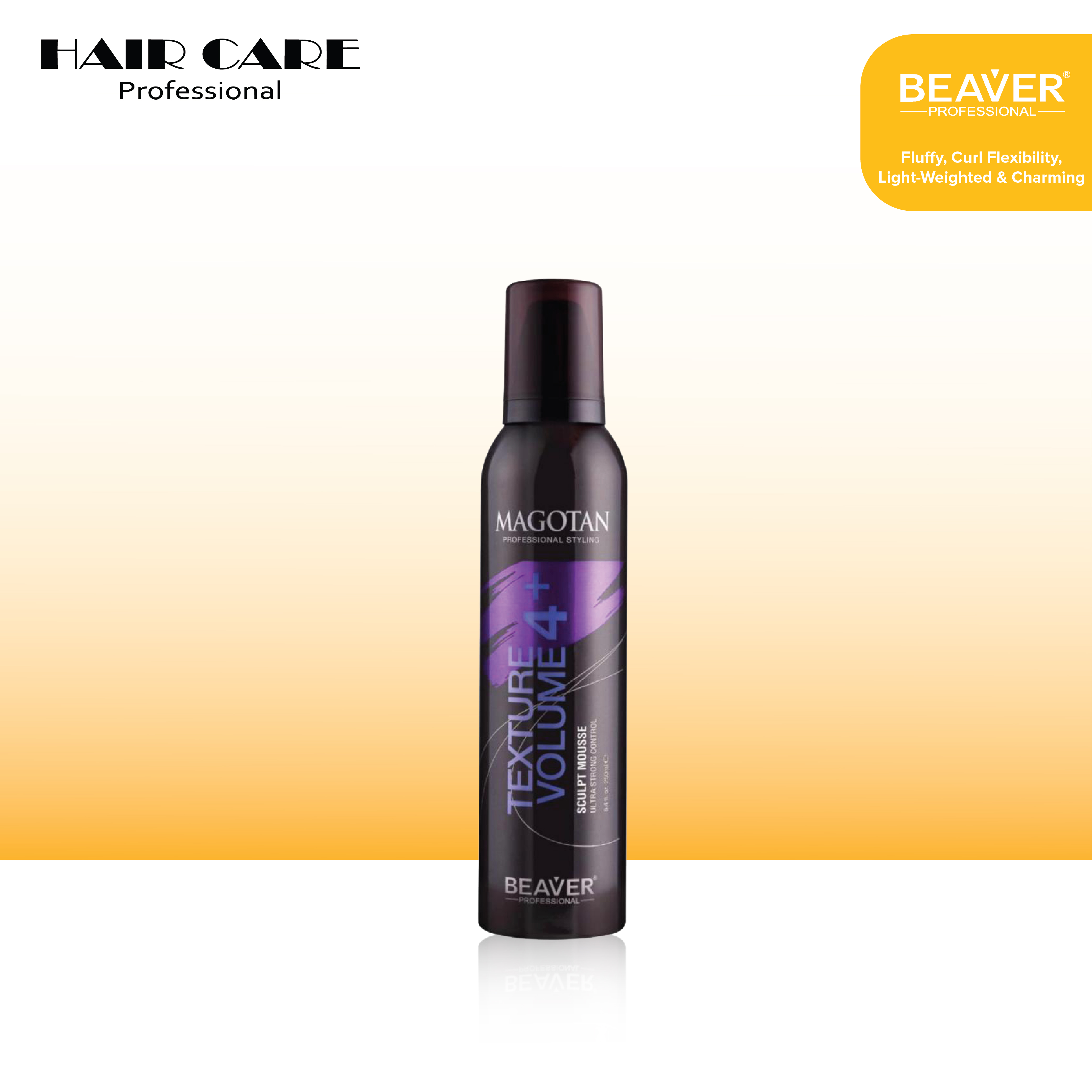 Gambar Beaver Magotan Texture Volume Sculpt Mousse 250ml