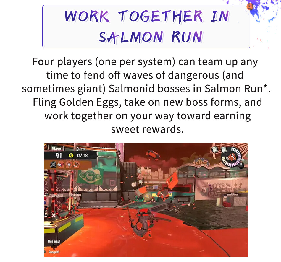 Nintendo Switch Game Splatoon Games Physical Cartridge