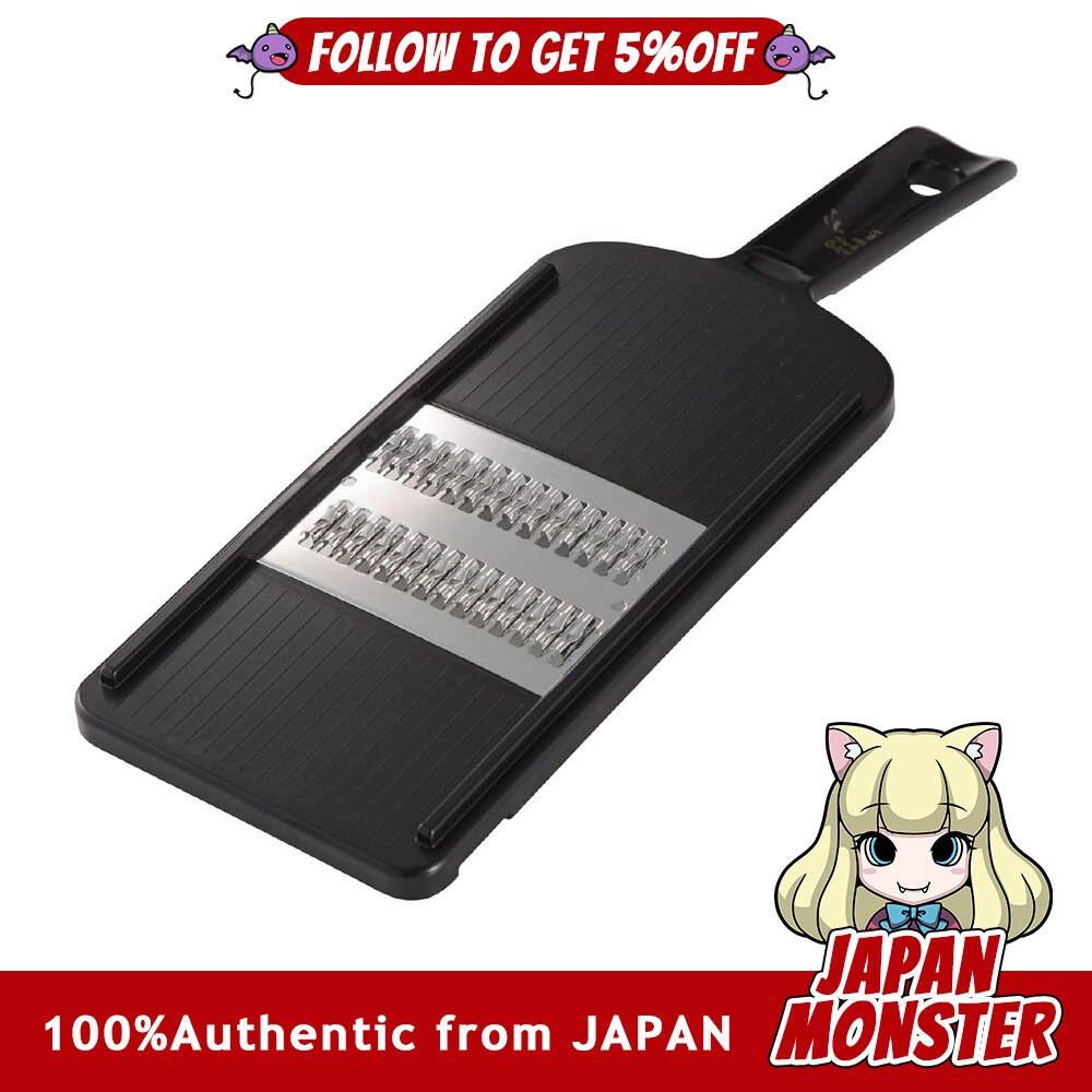 Kai Corporation KAI Julienne Slicer Seki Magoroku Thin Regular Made in Japan DH3330 Black Japan