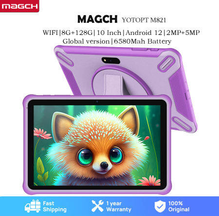 MAGCH YOTOPT 10" Kids Tablet, Android 12, Parental Control, HD