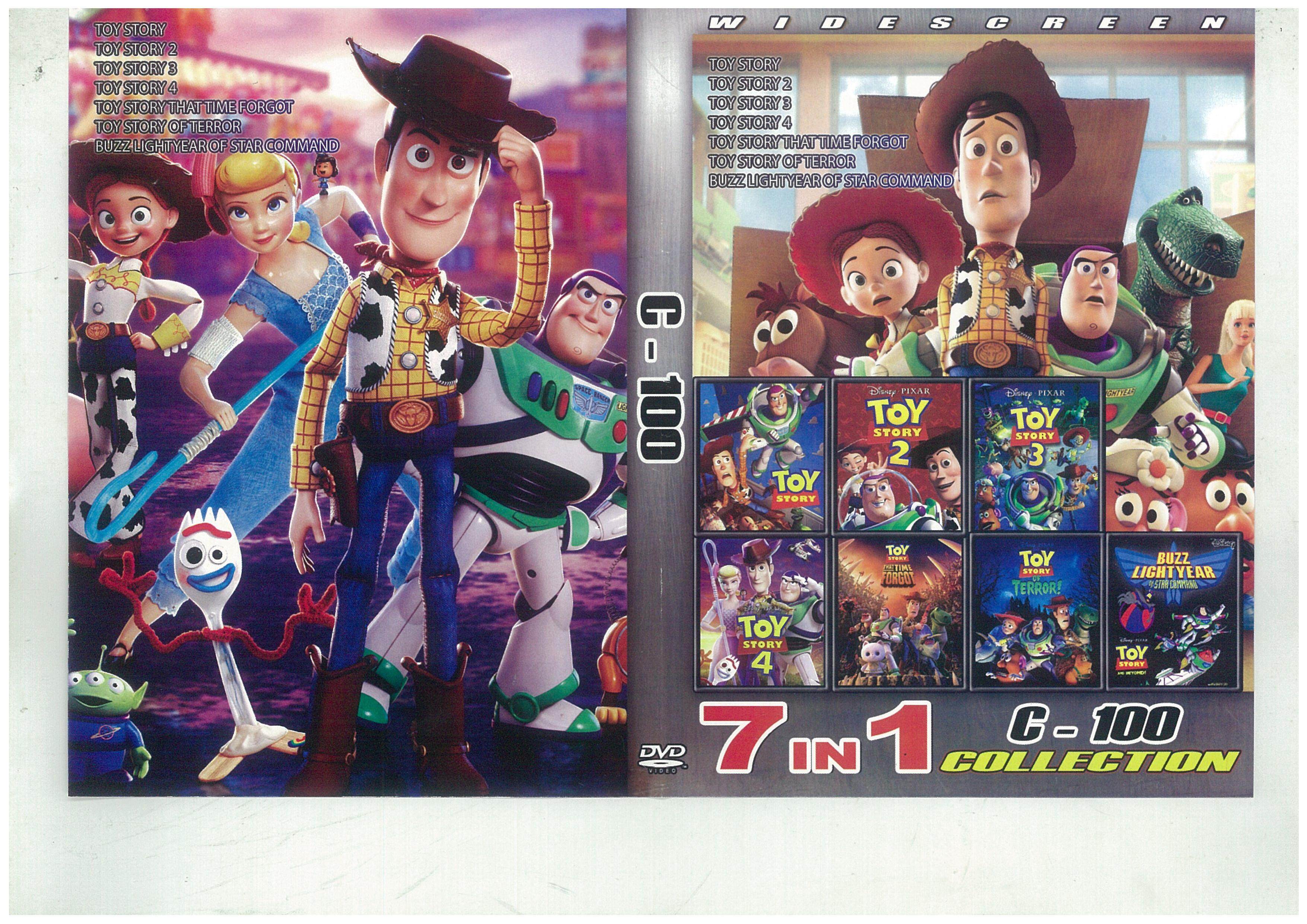 DVD English Cartoon Toy Story 7 In 1 Collection C 100 - Movieland682786 |  Lazada