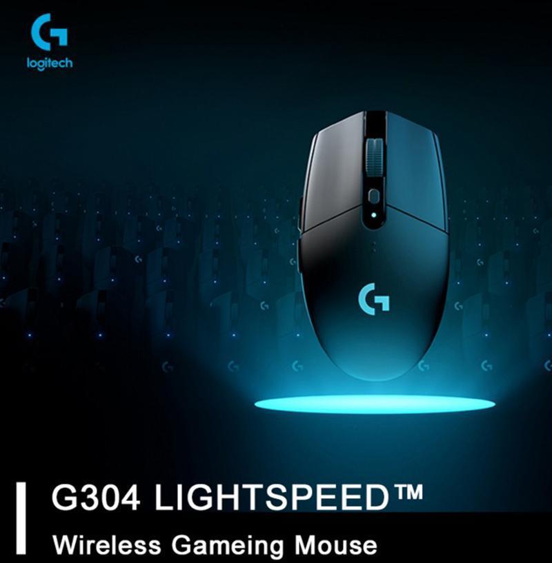 Logitech G304 Lightspeed Wireless 2000DPI Gaming Mouse (Black) 10 g304 5