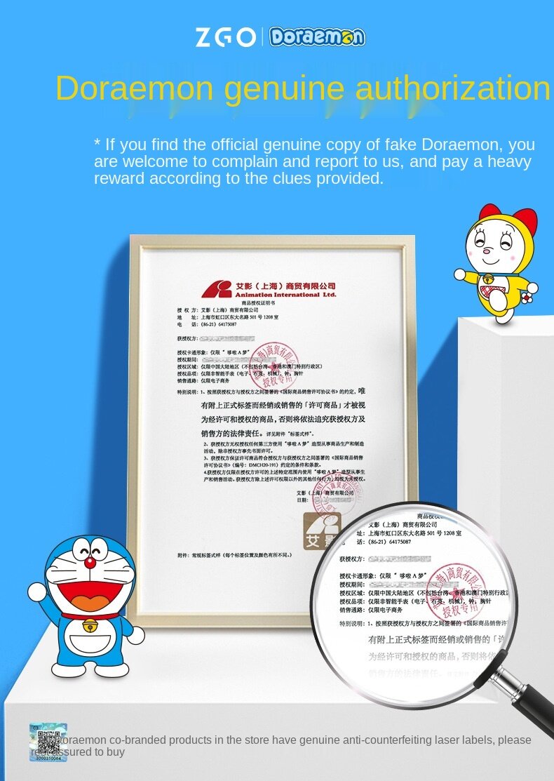Đồng Hồ Điện Tử Doraemon Chính Hãng 100% Đồng Hồ Trẻ Em Đồng Hồ Kỹ Thuật Số  Chống Nước 50M Với Màn Hình Phát Sáng Cho Bé Trai Bé Gái Đồng Hồ