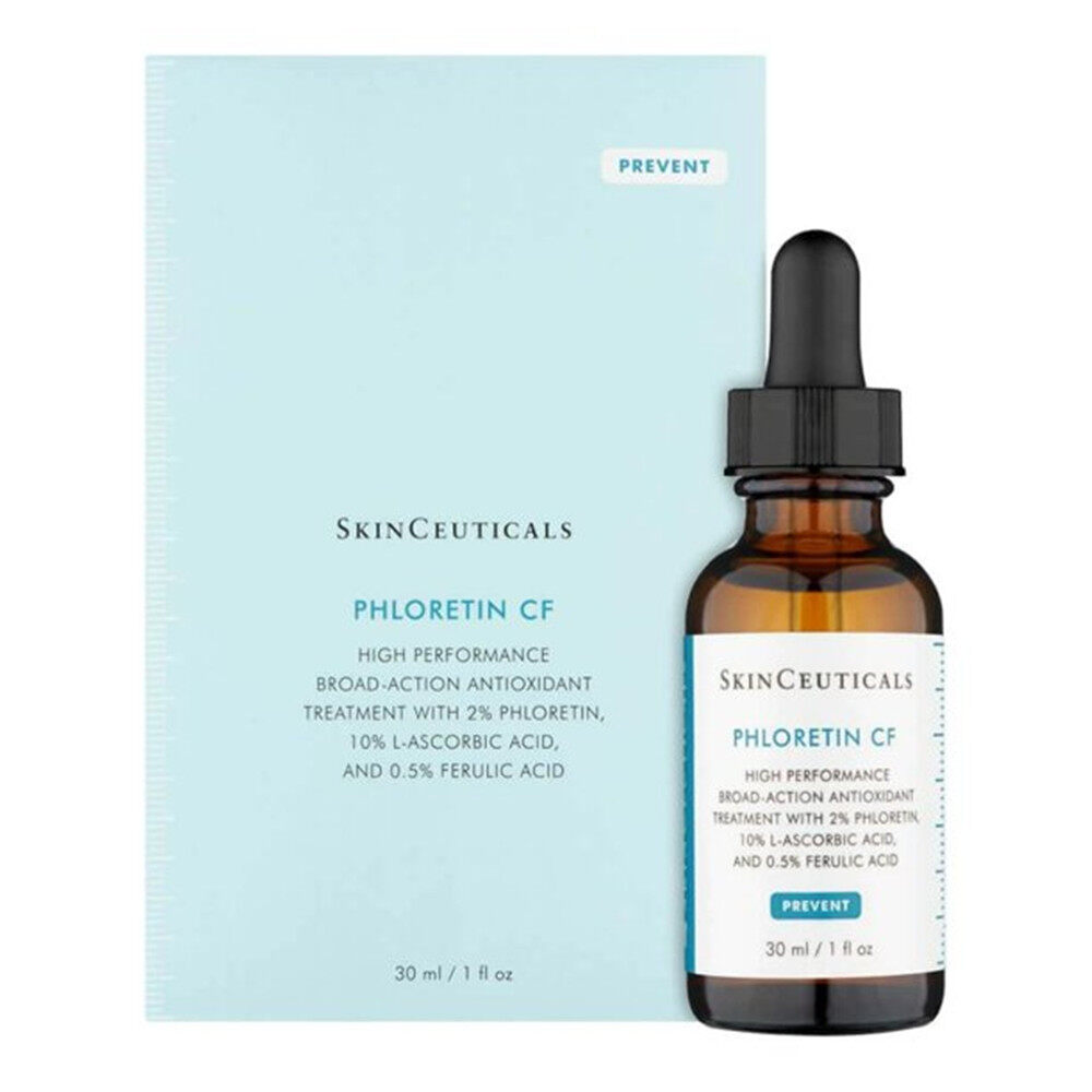 SKINCEUTICALS Phloretin CF 30ml Anti-Wrinkle, Anti-Dark Spot Face Serum with Vitamin C, Phloretin, Ferulic Acid for Combination Pigmented Skin