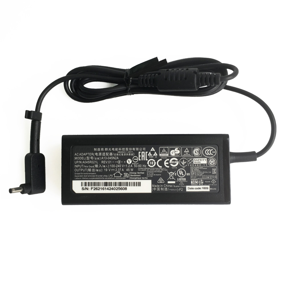 45W AC Adapter Battery Charger For Acer Chromebook 15 CB3-532-C47C CB3-532-C8DF – 19V, 2.37A, Unbranded