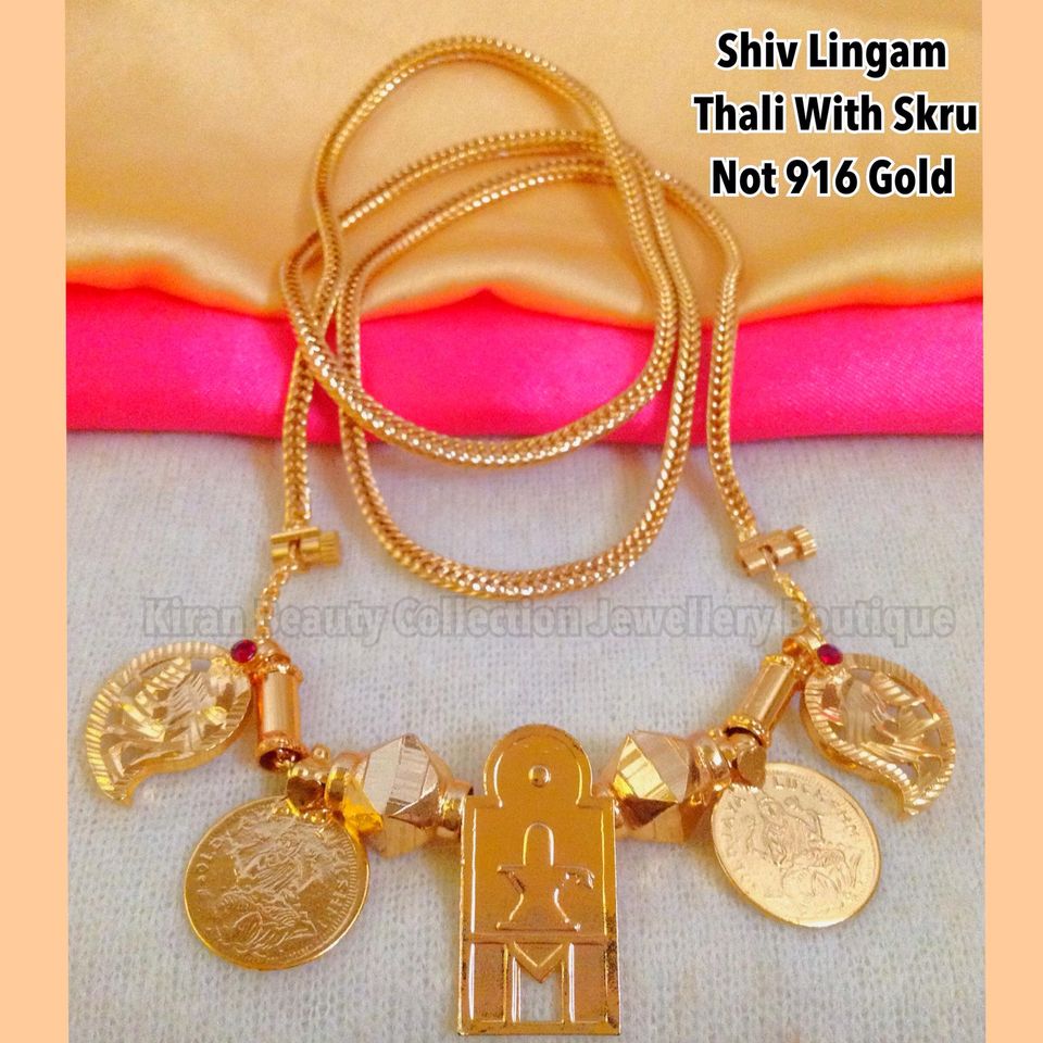 Thennai Maram Thali Chain With Skru 