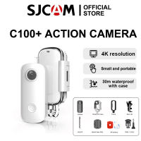 SJCAM C100 + กล้องขนาดจิ๋ว4K/30FPS 30M กันน้ำสำหรับ Vlogกล้องติดรถยนต์ขี่มอเตอร์ไซค์เล่นตกปลานอกชายฝั่งการเดินทางกีฬา