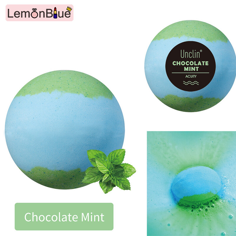 Gambar LemonBlue Colorful Shower Salt Ball Moisturizing Aromatherapy Bath Boam for All Skin Types Moisturizing Aromatherapy Bath Boam Professional Body Care Supplies Easy to Use Great Gifts Shower Salt Ball for All Skin Types