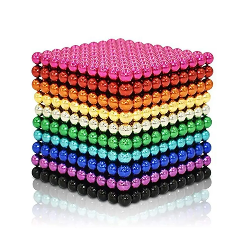 magnetic building beads