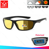 IMPALA PG2042W Hai công dụng phân cực đổi màu kính mát sử dụng trong ngày và đêm UV400 chống chói ống kính lái xe câu cá Kính râm cho nam giới và phụ nữ