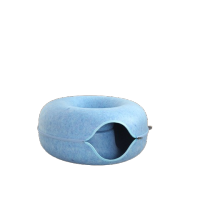 Lovinland mèo cưng Donut Giường Mèo Đường Hầm trò chơi tương tác Đồ Chơi Mèo Con Giường Dual-Sử Dụng đồ chơi trong nhà thiết bị thể thao huấn luyện mèo Đồ chơi con mèo Nhà