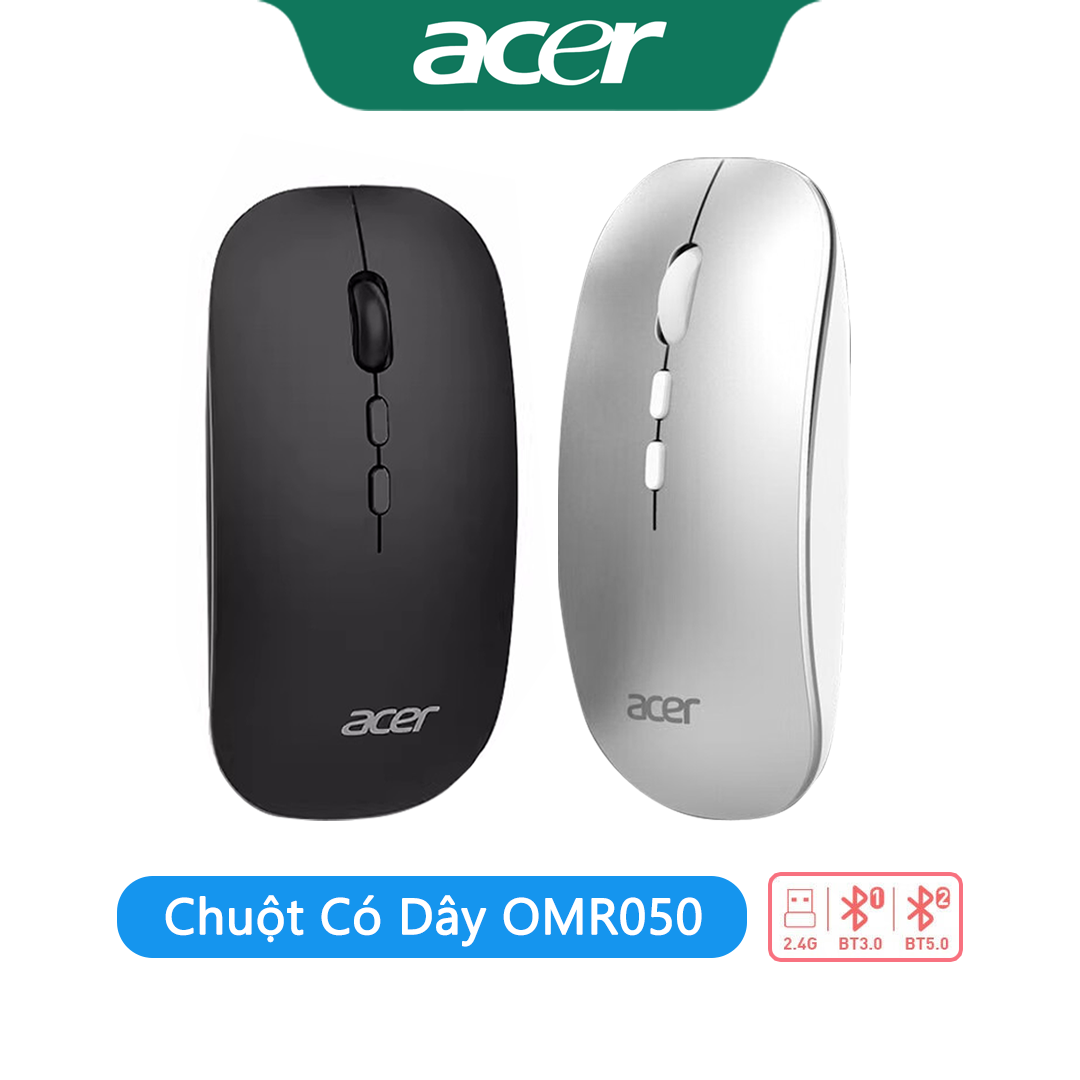 Acer chuột bluetooth không dây omr050 sạc im lặng máy tính xách tay Máy tính để bàn máy tính bảng chuột phổ