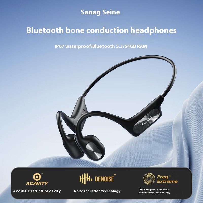 Sanag B51S Pro Max Open-Ear Clip Headphones | 360° Comfort Fit | 56H Playtime | IPX5 Waterproof | DT3.0 Anti-Leak | Bluetooth 5.3 ราคา 2,120 บาท*ส่งฟรี