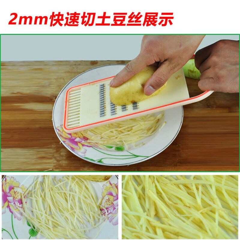 Gambar Potato shredded shredder vegetable shredded shredded cucumber shredded shredded chopping board kitchen supplies artifact