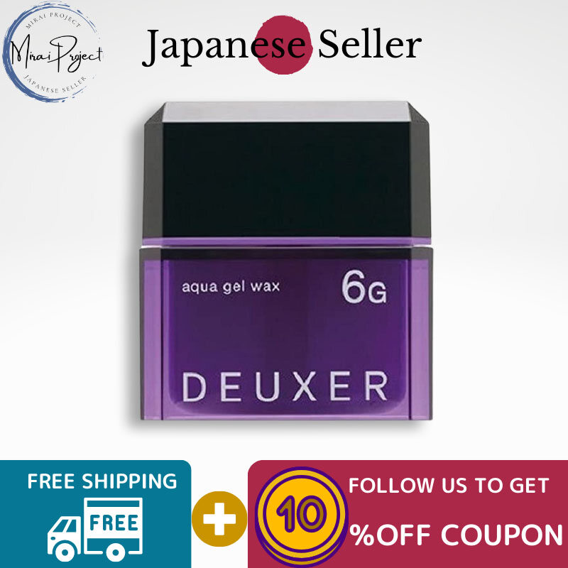 Gambar [Direct from Japan] NUMBER THREE DEUXER Hair Wax Aqua Gel Floral Berry scent 80g