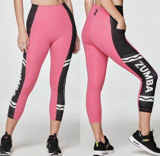 Quần legging cạp cao zumba ginal z1b01230
