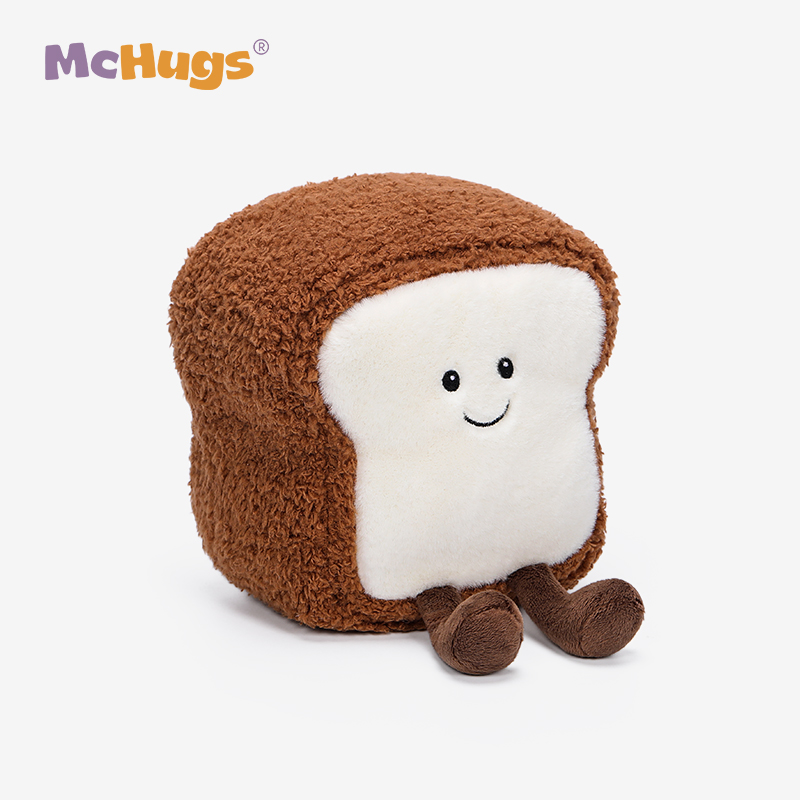 McHugs Fluffy White Toast Funny Dessert Plush Toy Pillows Soft Birthday Party Xmas Gifts Adorable Gift for All Ages 5.91 inch ราคา 819 บาท*ส่งฟรี