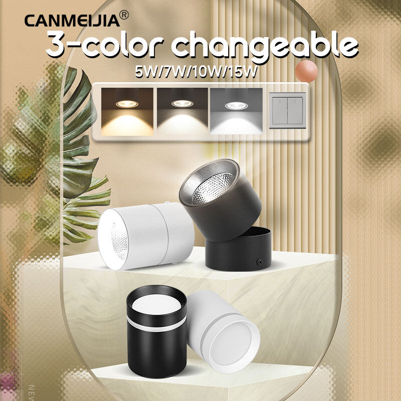 Đèn Led Theo Dõi, Đèn Ray Nhôm Thiết Bị Chiếu Sáng Đèn Theo Dõi 7W 10W 15W Điểm Gắn Trần 220V Cho Phòng Khách Phòng Ngủ Nhà Bếp