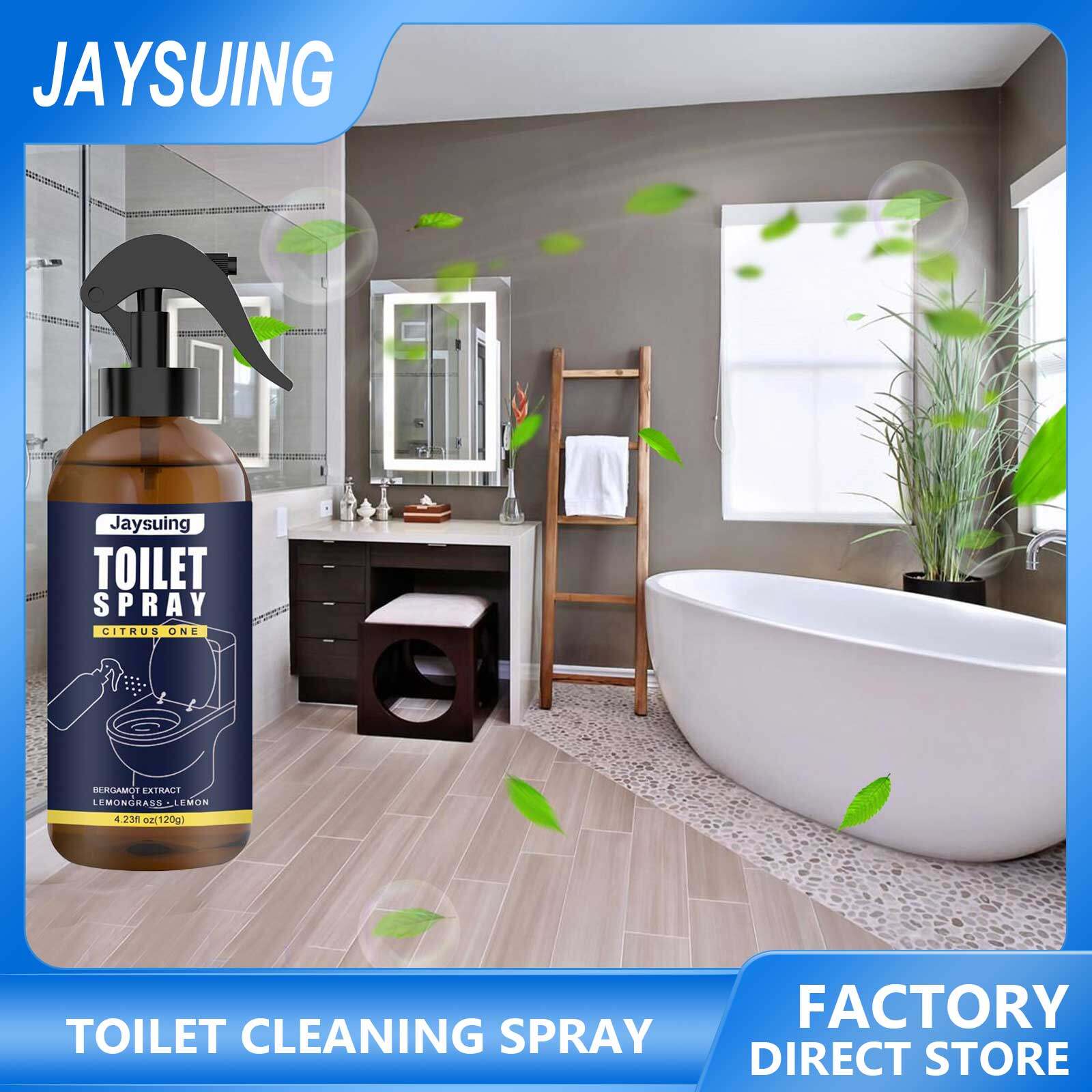 Jaysuing 120g Bathroom Air Perfume Spray Interior Air Freshener Bathroom Interior Air Freshener Bathroom Air Deodorizer Odor Removal Air Fresheners Spray Refresher New Intelligent Spray Mounted Aromatherapy Smell Remover Supplies For Bathroom ราคา 132 บาท*ส่งฟรี