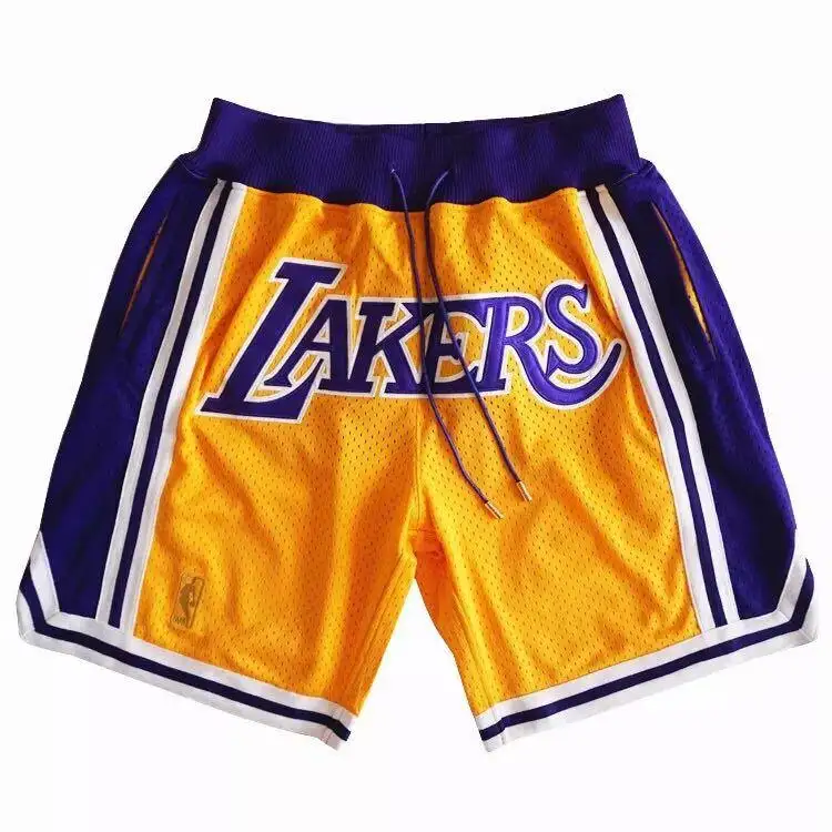 lakers retro shorts