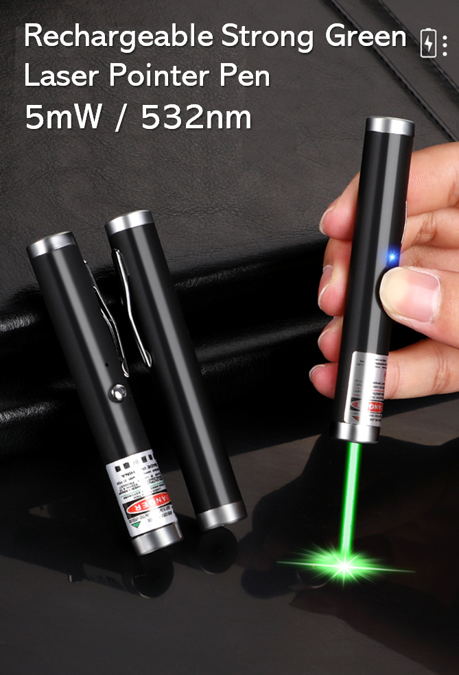 Green laser store pen