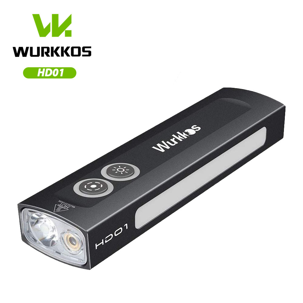 Wurkkos HD01 Rechargeable 1200LM EDC Flashlight with Side RGB Light and Dual Side Switch Multifunction Light For Multiple Scenarios
