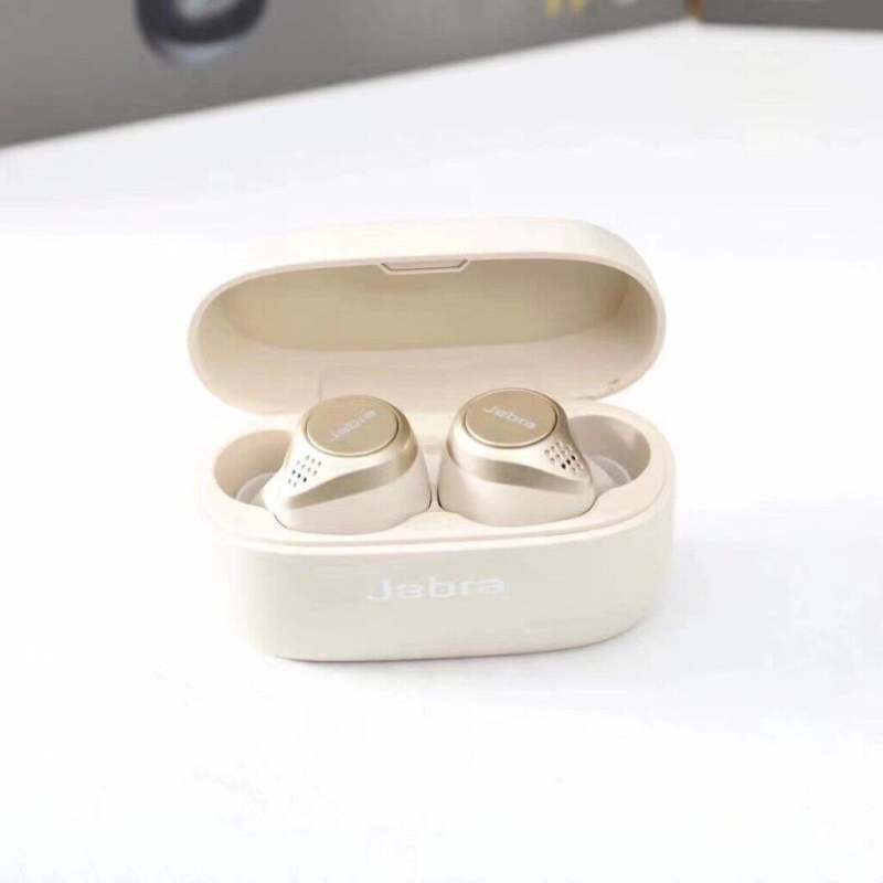 Cho Jabra Elite 75T thể thao Bluetooth Tai nghe không dây tiếng ồn hủy bỏ tai nghe nhét tai earbuds có micrô
