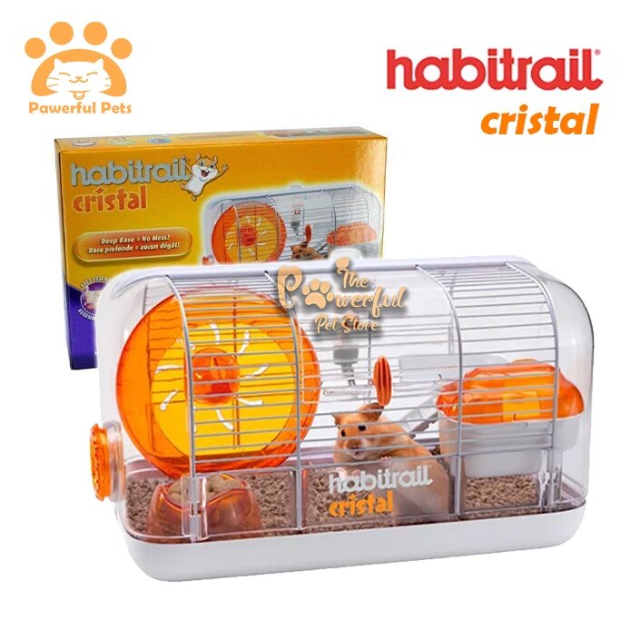 Habitrail cristal cheap hamster cage