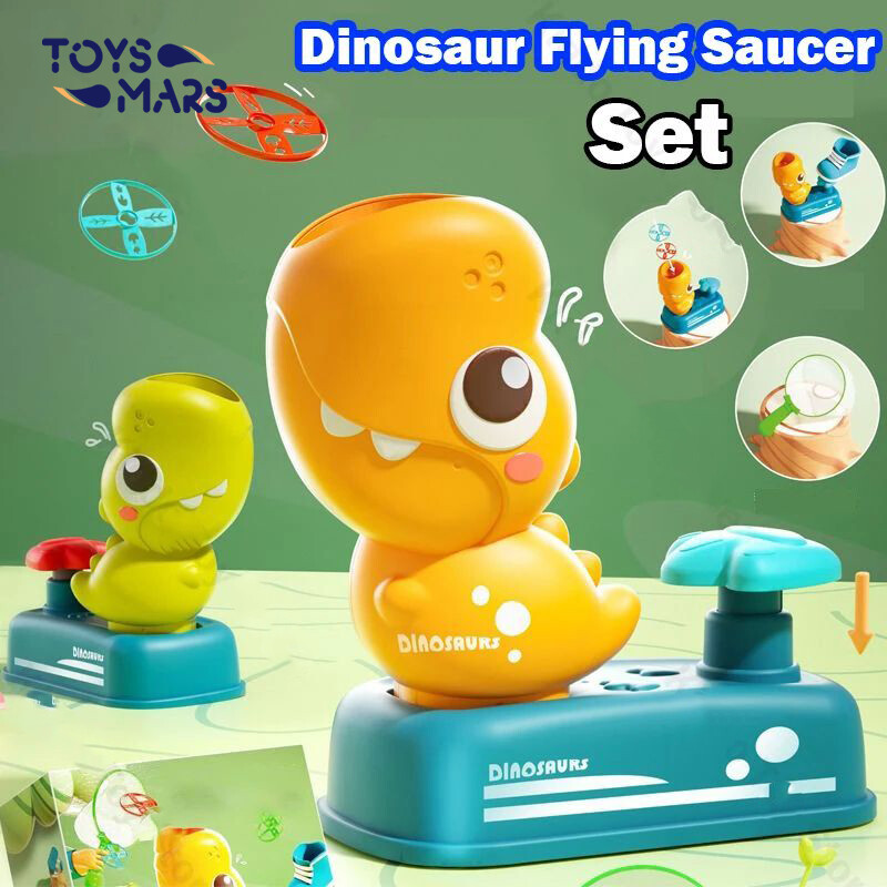 Toysmars Bước Chân đĩa bay Trẻ Em đĩa bay Launcher Đồ Chơi đĩa bay Đồ Chơi UFO đồ chơi bay 飞盘 đĩa bay Cho Trẻ Em đồ chơi bay Cho Trẻ Em đồ chơi ngoài trời Nhảy Đồ Chơi